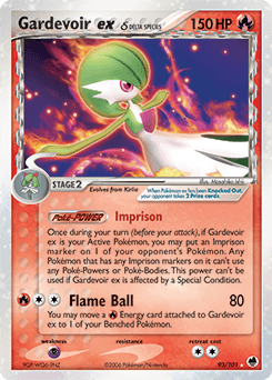 Gardevoir EX #93 — Pokemon Dragon Frontiers