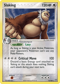 Slaking #13 — Pokemon Power Keepers