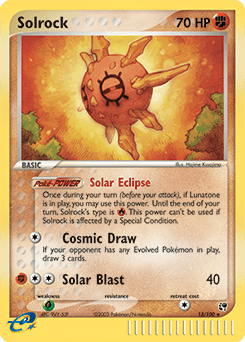 Solrock #13 — Pokemon Sandstorm