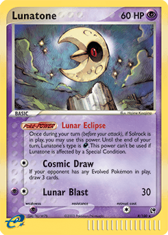 Lunatone #8 — Pokemon Sandstorm