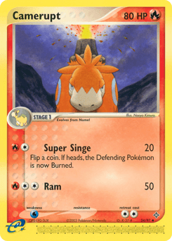 Camerupt #24 — Pokemon Dragon