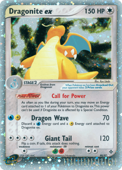 Dragonite EX #90 — Pokemon Dragon