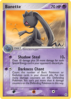 Banette #1 — Pokemon Hidden Legends