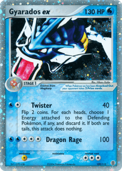 Gyarados EX #109 — Pokemon Fire Red & Leaf Green