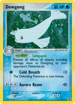 Dewgong #3 — Pokemon Fire Red & Leaf Green