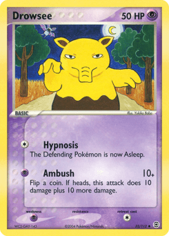 Drowzee #32 — Pokemon Fire Red & Leaf Green