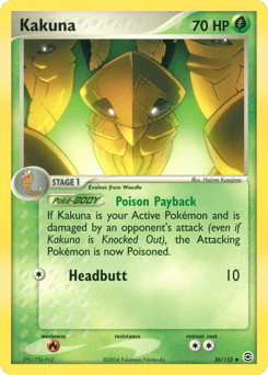 Kakuna #36 — Pokemon Fire Red & Leaf Green