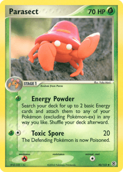 Parasect #43 — Pokemon Fire Red & Leaf Green
