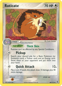 Raticate #48 — Pokemon Fire Red & Leaf Green