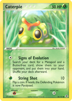 Caterpie #56 — Pokemon Fire Red & Leaf Green