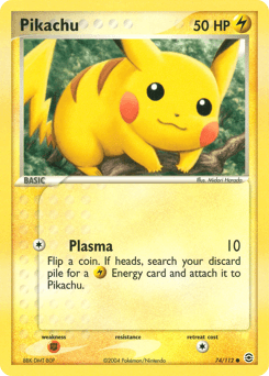 Pikachu #74 — Pokemon Fire Red & Leaf Green