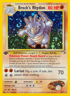 Brock's Rhydon #2 — Pokemon Gym Heroes