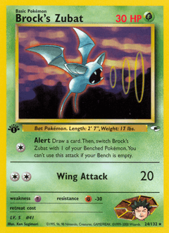Brock's Zubat #24 — Pokemon Gym Heroes