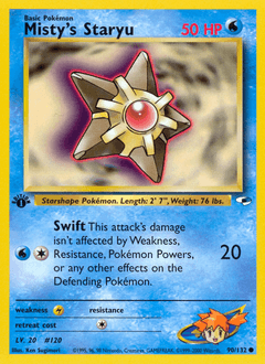 Misty's Staryu #90 — Pokemon Gym Heroes