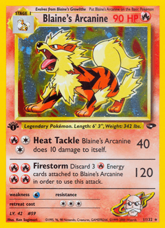 Blaine's Arcanine #1 — Pokemon Gym Challenge