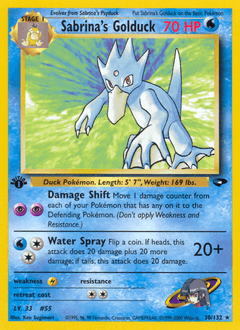 Sabrina's Golduck #30 — Pokemon Gym Challenge