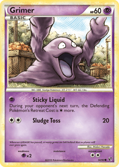 Grimer #50 — Pokemon Undaunted