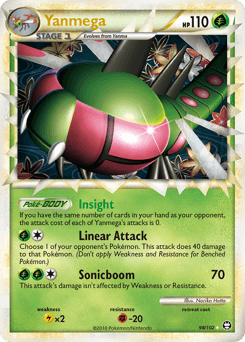 Yanmega #98 — Pokemon Triumphant