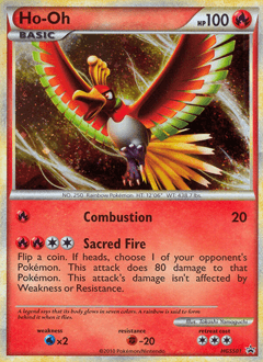 Ho-Oh #HGSS01 — Pokemon Promo