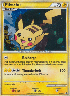 Pikachu #HGSS03 — Pokemon Promo