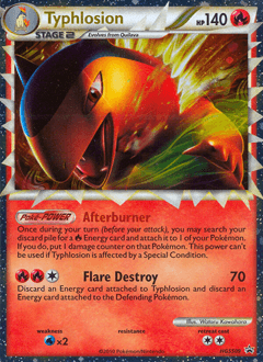 Typhlosion #HGSS09 — Pokemon Promo