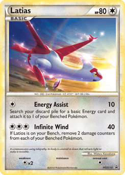 Latias #HGSS10 — Pokemon Promo