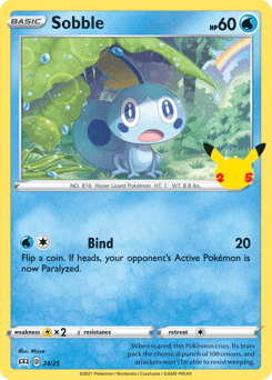 Sobble #24 — Pokemon McDonalds 2021