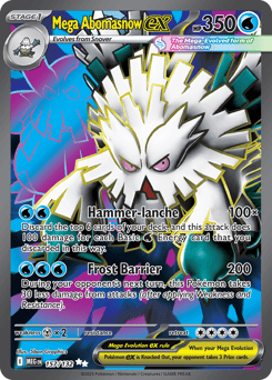 Mega Abomasnow Ex #157 — Pokemon Mega Evolution