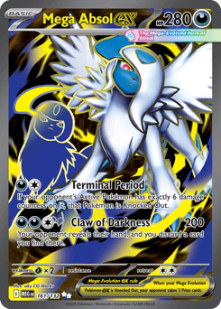 Mega Absol Ex #161 — Pokemon Mega Evolution