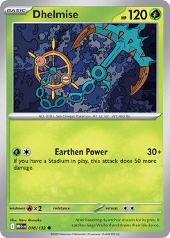 Dhelmise #18 — Pokemon Mega Evolution