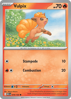 Vulpix #19 — Pokemon Mega Evolution