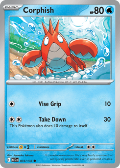 Corphish #33 — Pokemon Mega Evolution