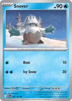 Snover #35 — Pokemon Mega Evolution