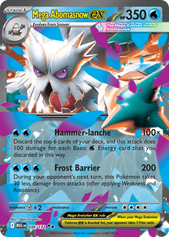 Mega Abomasnow ex #36 — Pokemon Mega Evolution