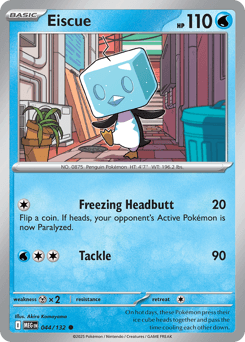 Eiscue #44 — Pokemon Mega Evolution