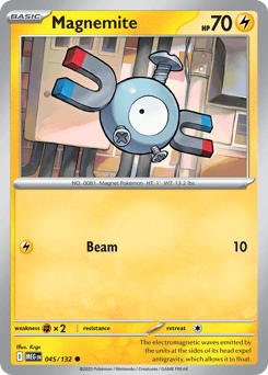 Magnemite #45 — Pokemon Mega Evolution