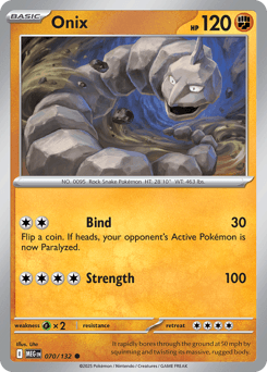 Onix #70 — Pokemon Mega Evolution
