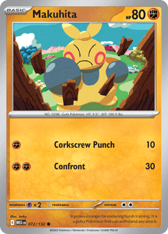 Makuhita #72 — Pokemon Mega Evolution