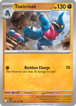 Toxicroak #79 — Pokemon Mega Evolution