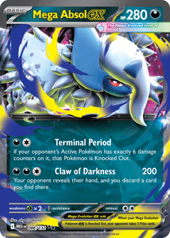 Mega Absol ex #86 — Pokemon Mega Evolution