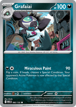 Grafaiai #92 — Pokemon Mega Evolution