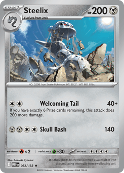 Steelix #93 — Pokemon Mega Evolution
