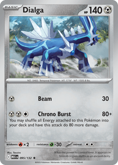 Dialga #95 — Pokemon Mega Evolution