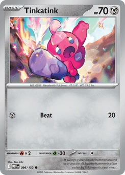 Tinkatink #96 — Pokemon Mega Evolution