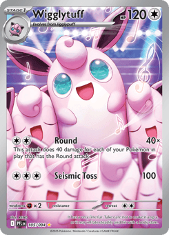 Wigglytuff #105 — Pokemon Phantasmal Flames