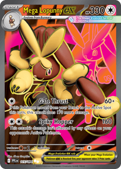 Mega Lopunny ex #115 — Pokemon Phantasmal Flames