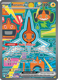 Rotom ex #126 — Pokemon Phantasmal Flames