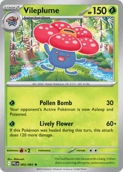 Vileplume #3 — Pokemon Phantasmal Flames