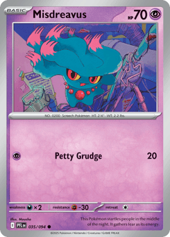 Misdreavus #35 — Pokemon Phantasmal Flames