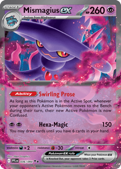 Mismagius ex #36 — Pokemon Phantasmal Flames